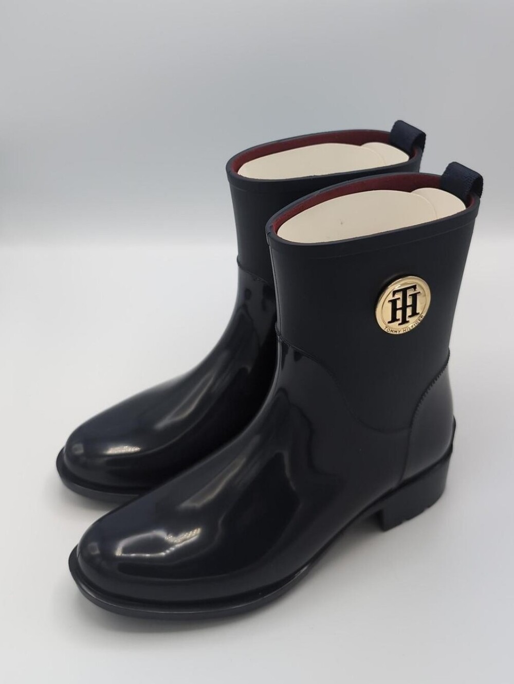 NWT Tommy Hilfiger Navy Kippa Rain Boots
